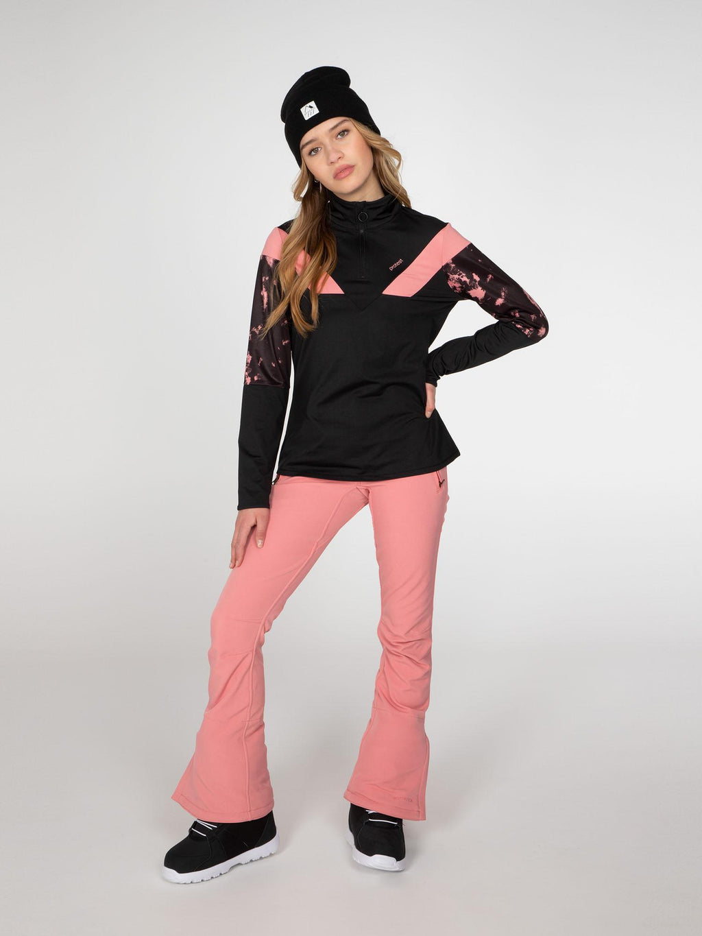 Bubble 1/4 Zip Top
