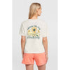 Boxy Back Print T-shirt strand