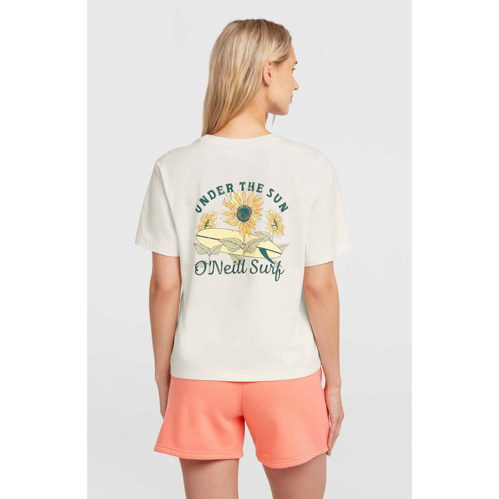 Boxy Back Print T-shirt strand