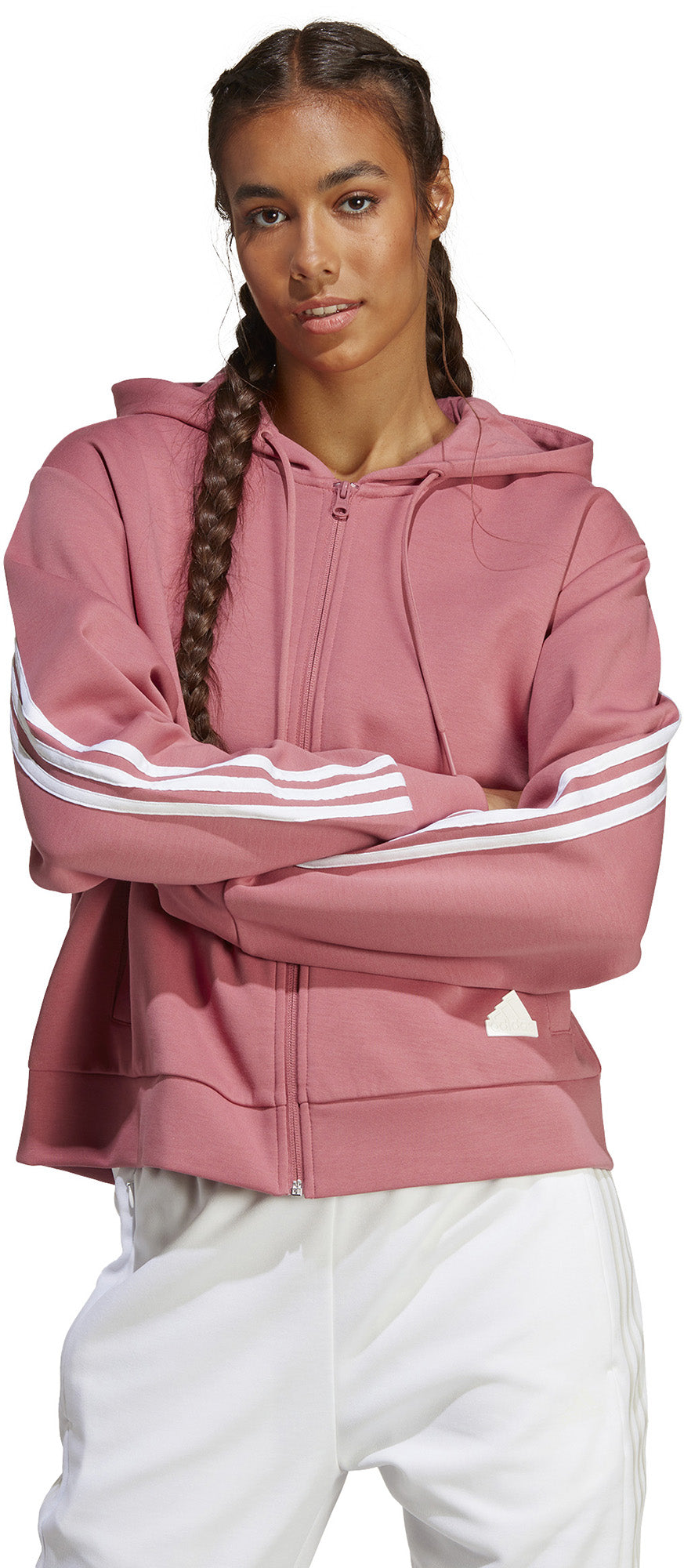 Fleece 3-Stripes Full Zip hoodie