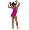 Dig Placem Appliq Swimsuit Pur/pin