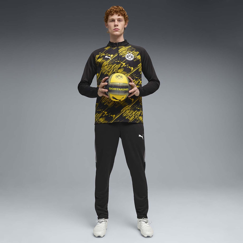 Bvb Warm Up 1/4 Zip Voetbaltrainingsshirt