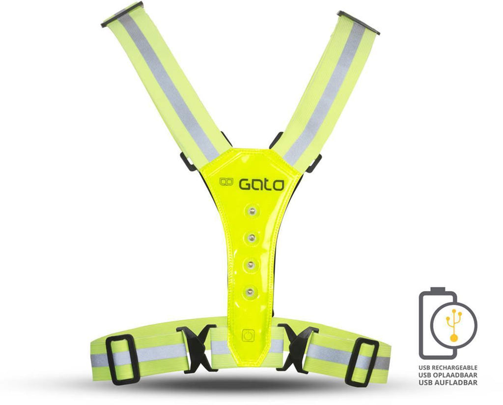 safer sport led vest usb