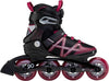 Alexis 90 Boa Black_burgundy