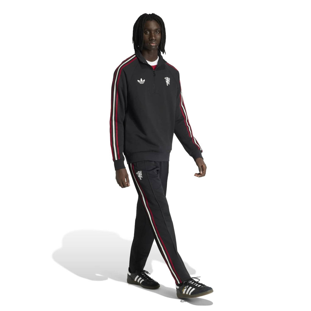Manchester United Originals Sweatshirt met Halflange Rits