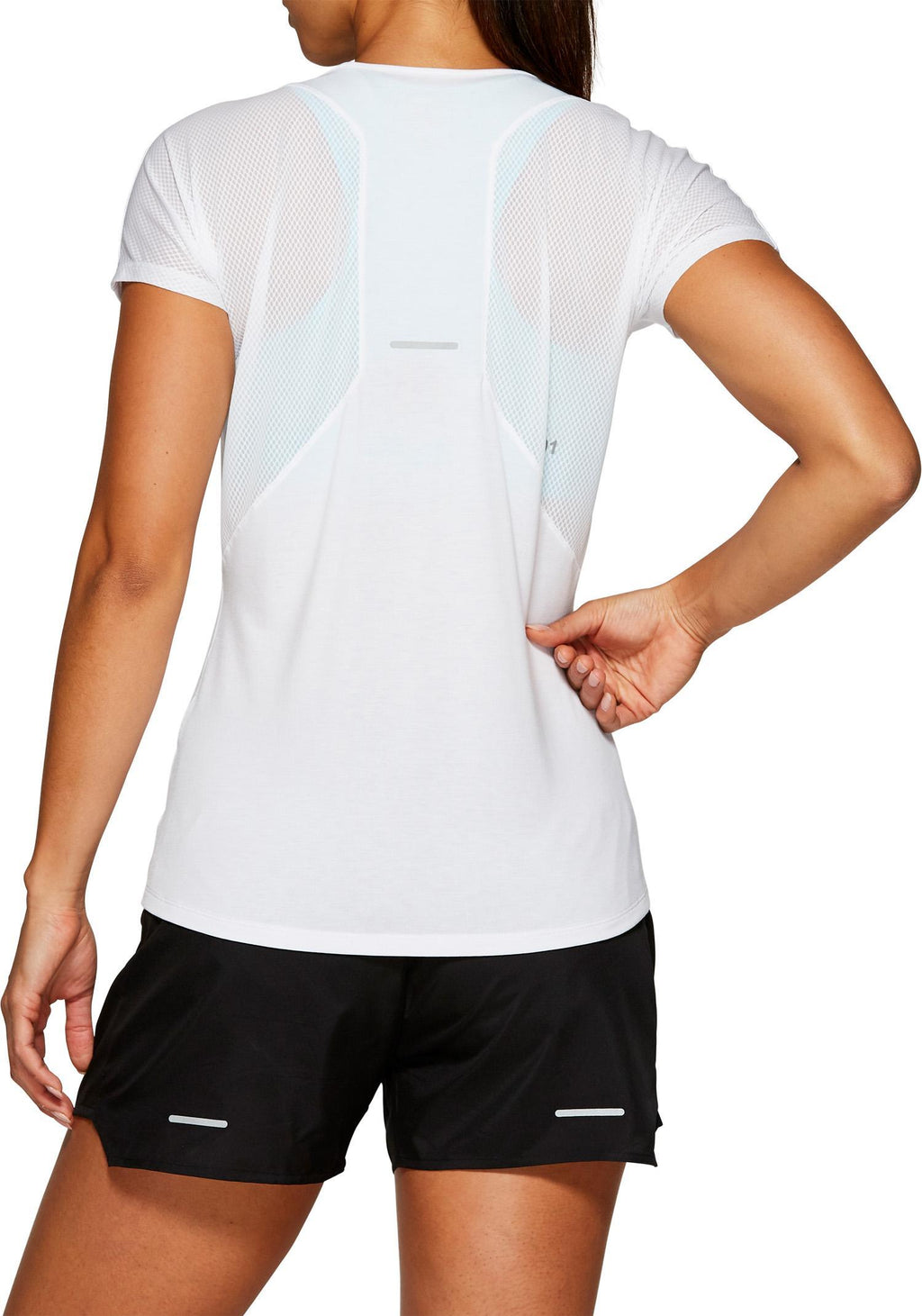asics V-NECK SS TOP