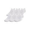 UA Essential No Show 6pk-BLK