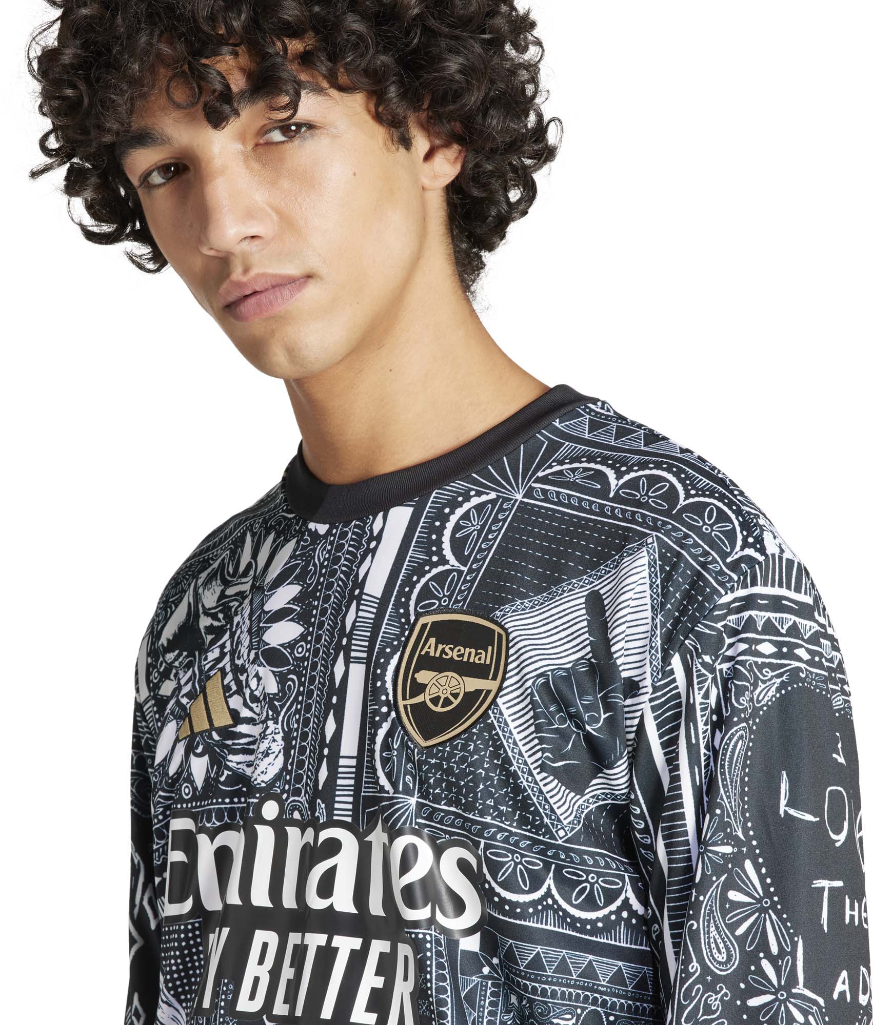 Arsenal Ian Wright Pre-Match Warm longsleeve top