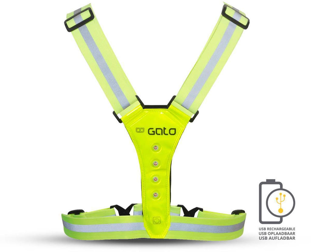 safer sport led vest usb