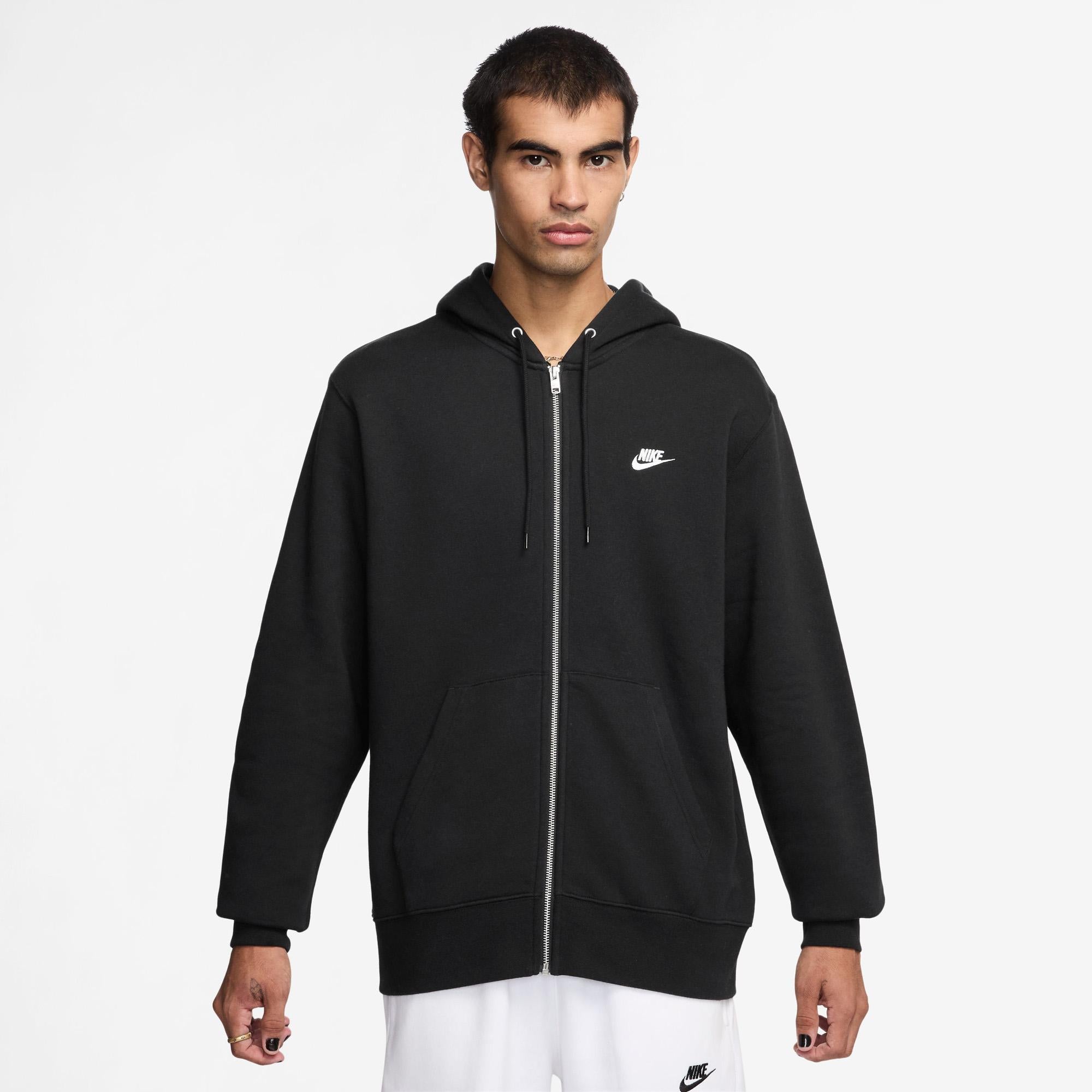 m nk club bb fz hoodie