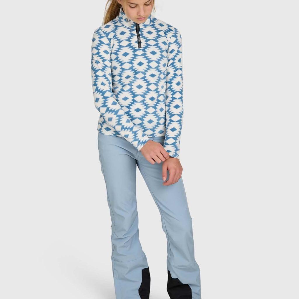 mismy-print girls snow fleece