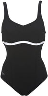 w therese squared back one piece