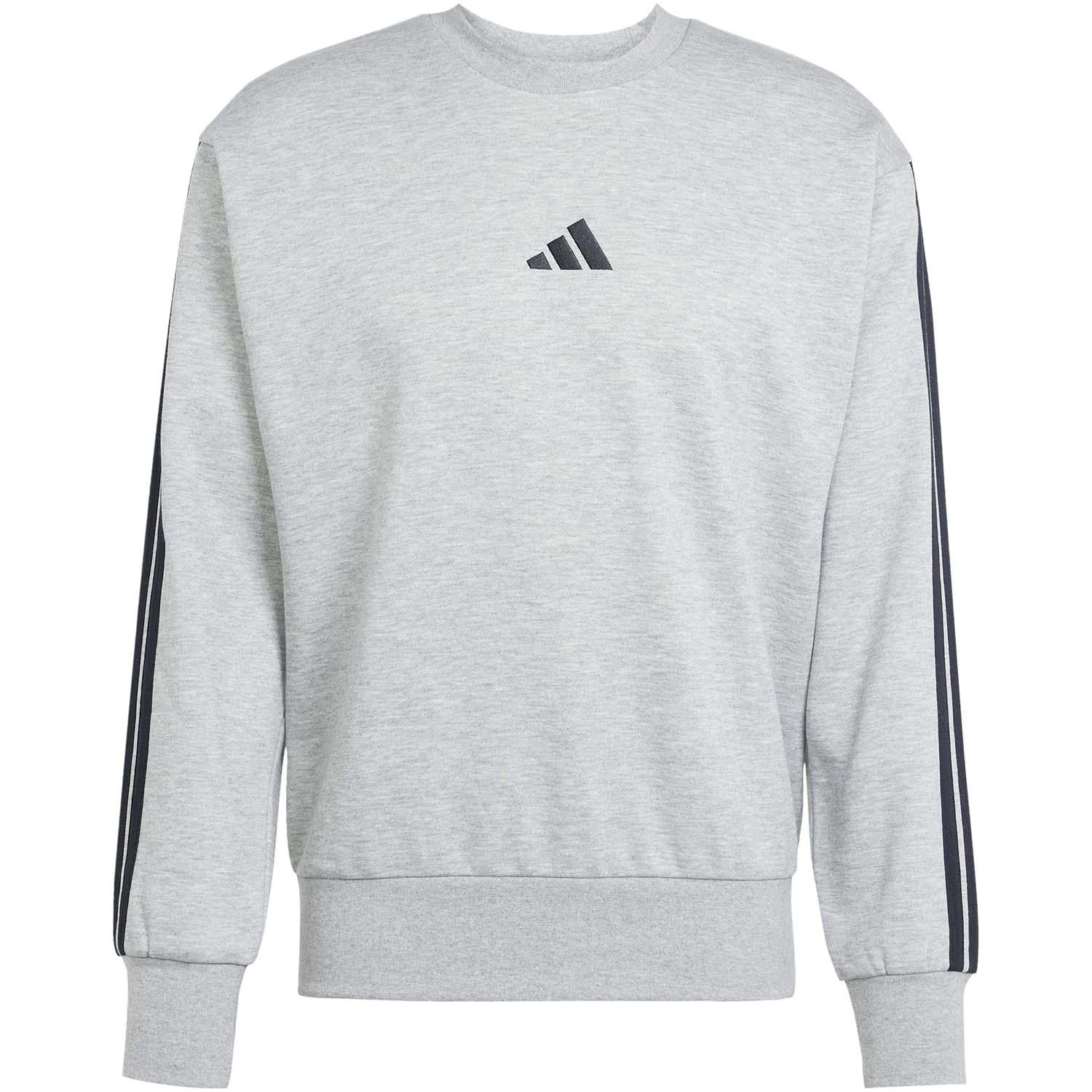Essentials 3-Stripes Fleece Sweatshirt