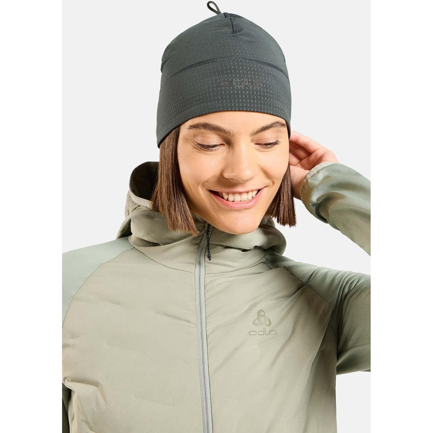hat polyknit warm reflective