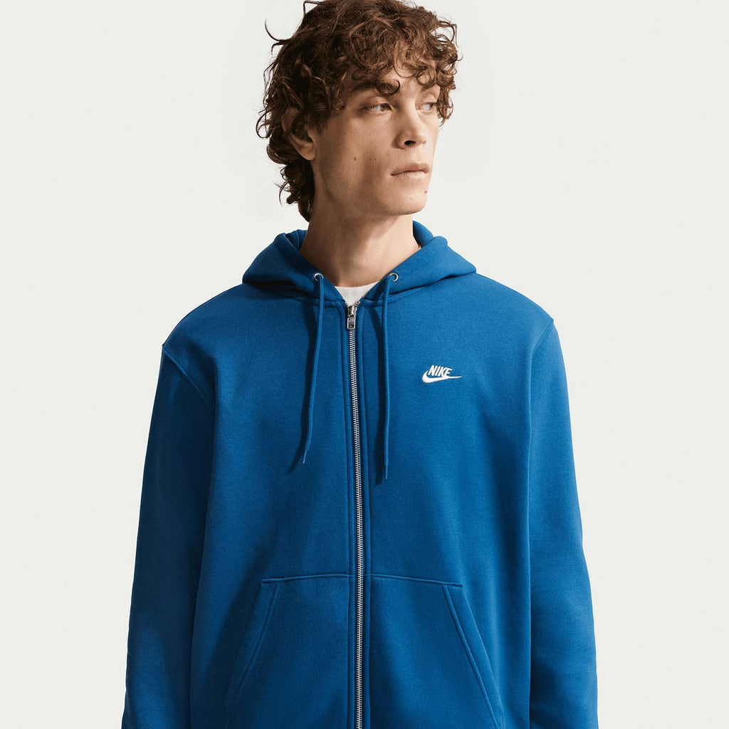 Club Men's Full-zip Fleece Hoodie