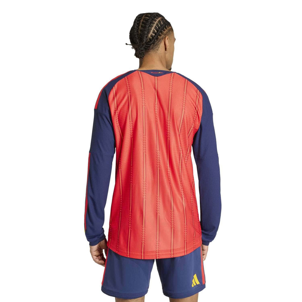 Spanje 26 Authentiek Thuisshirt met Lange Mouwen