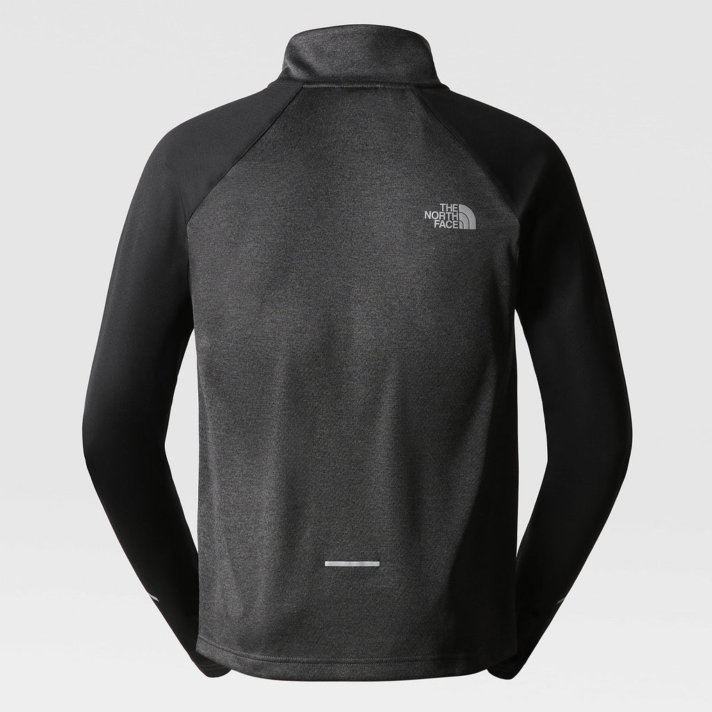 Running fleece met kwartrits