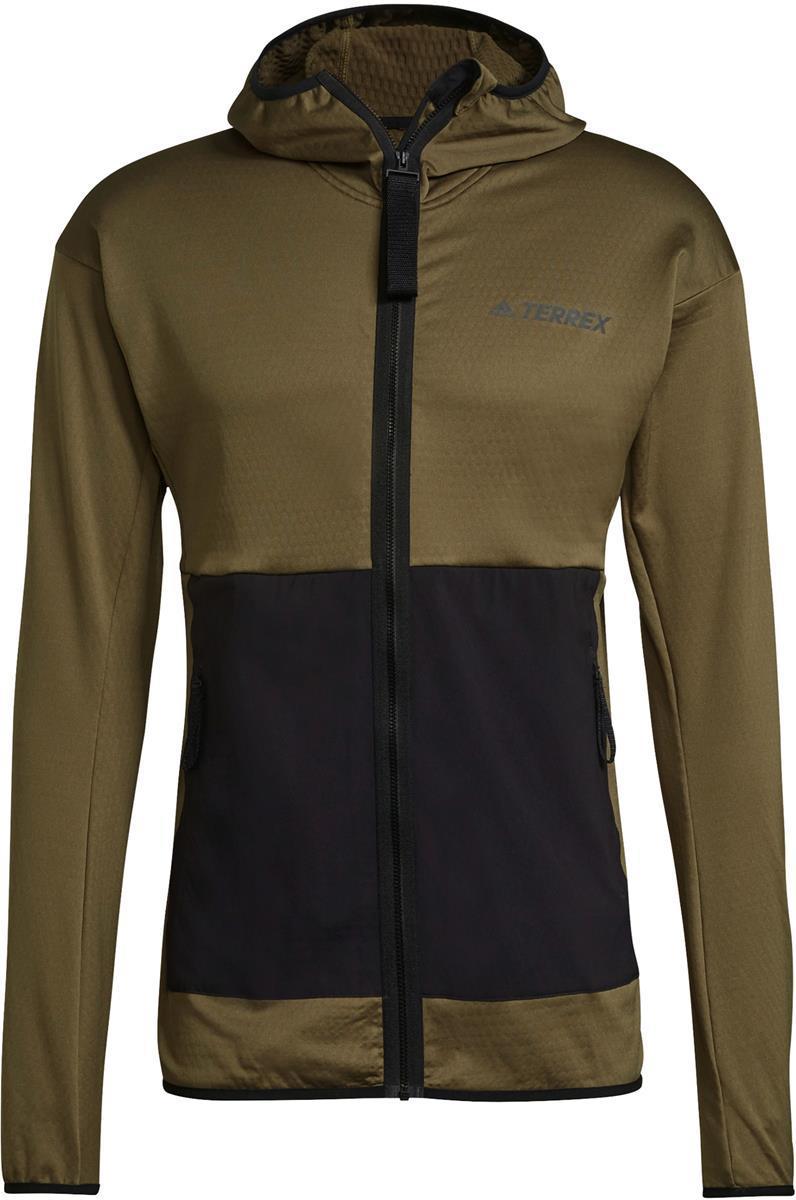 Terrex Tech Fleece Lite Hiking capuchonjack