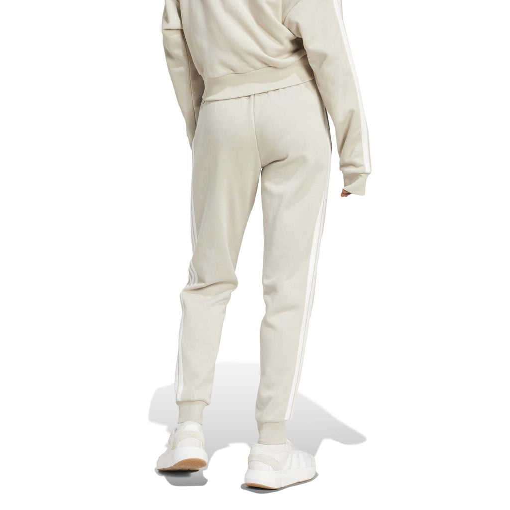 Essentials 3-Stripes Fleece Slim-fit Broek