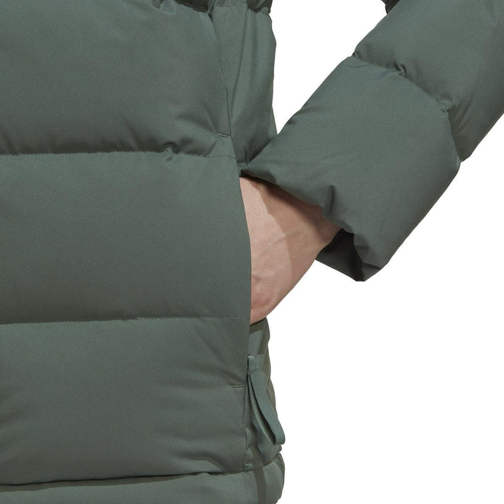 Helionic donsjack met capuchon