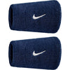 nike swoosh classic doublewide wristbands 2pk