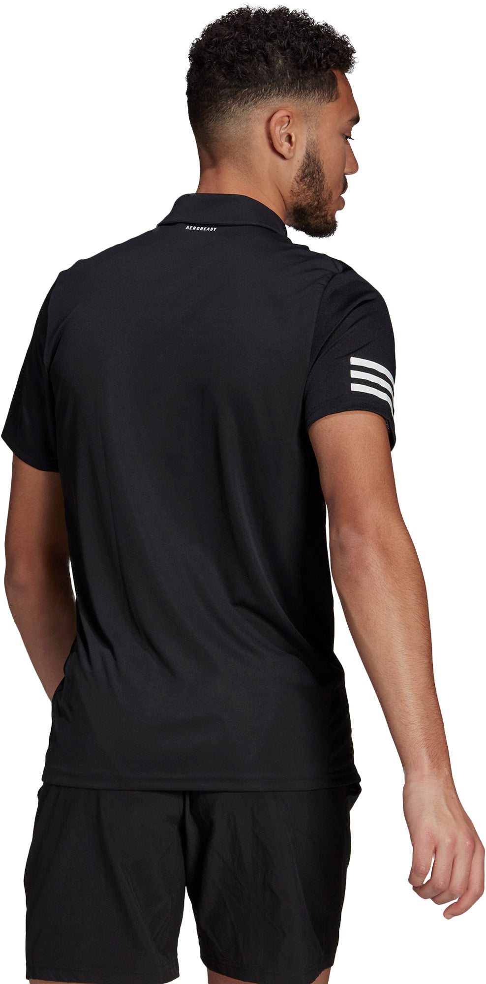 Tennis Club  3-Stripes poloshirt