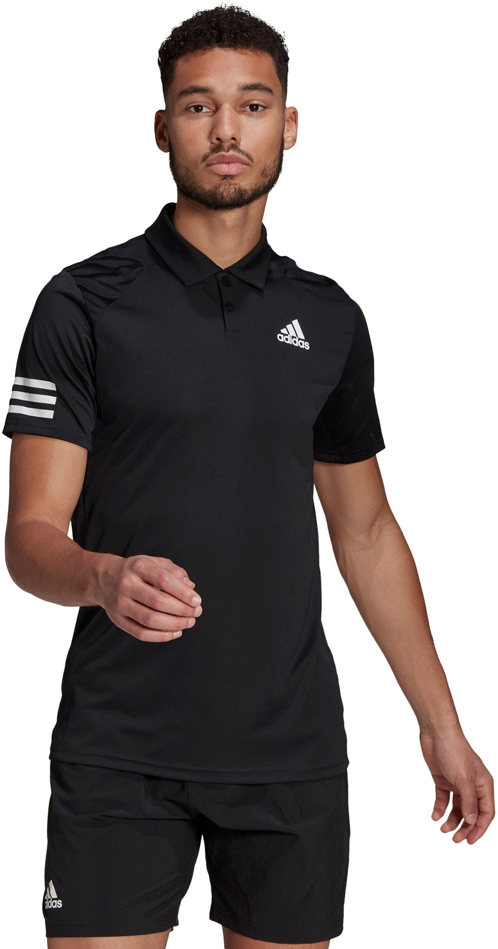 Tennis Club  3-Stripes poloshirt