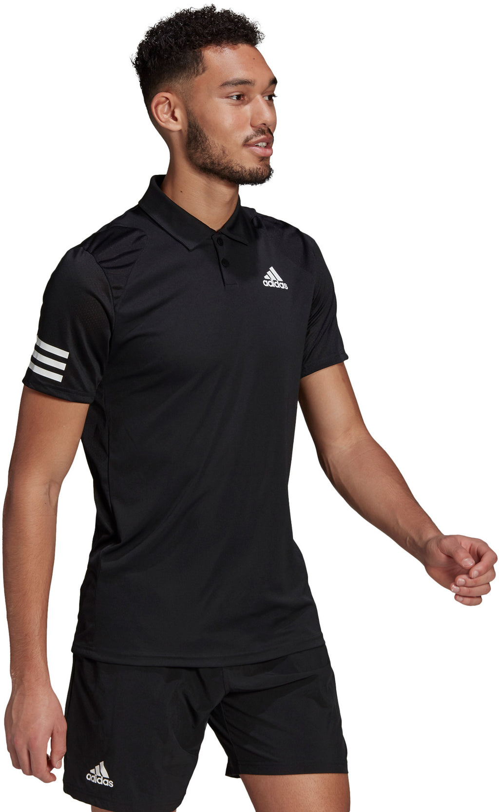 Tennis Club  3-Stripes poloshirt