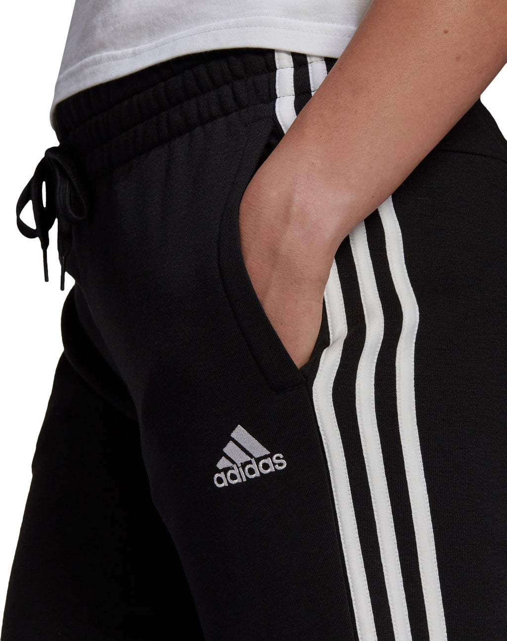 Essentials French Terry 3-Stripes Broek