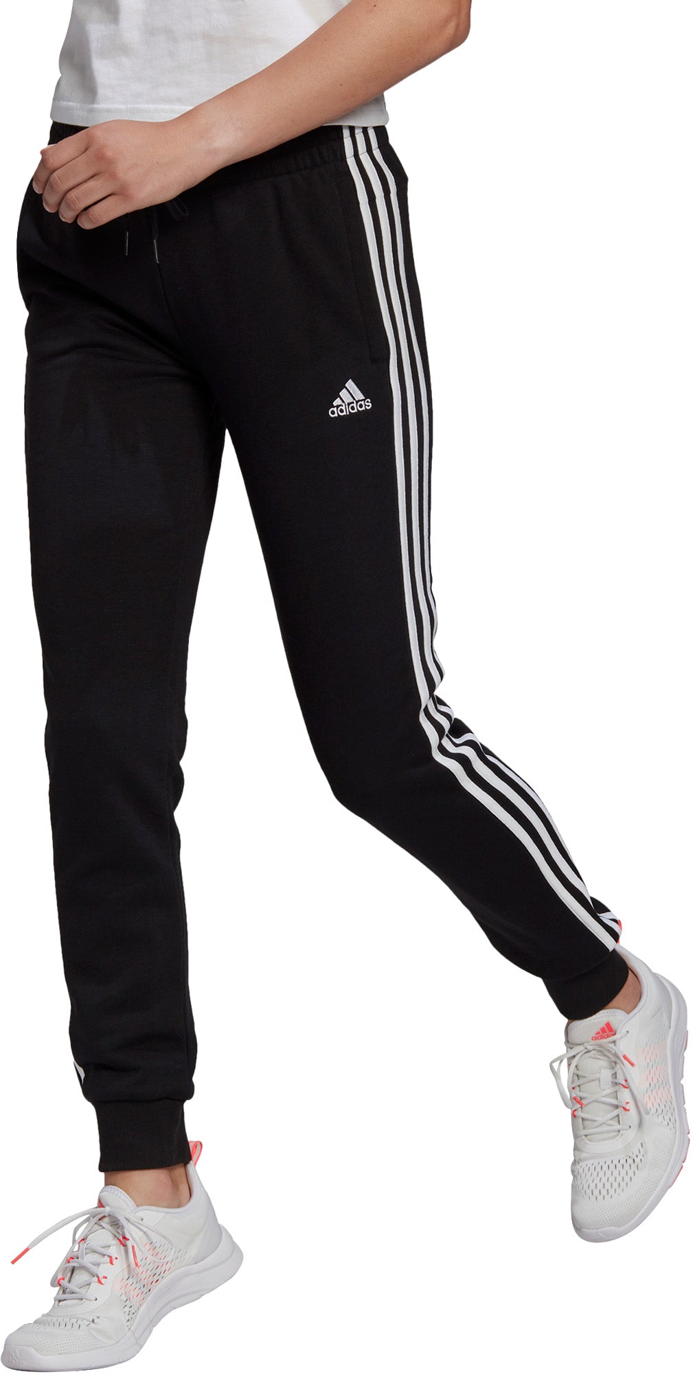 Essentials French Terry 3-Stripes Broek