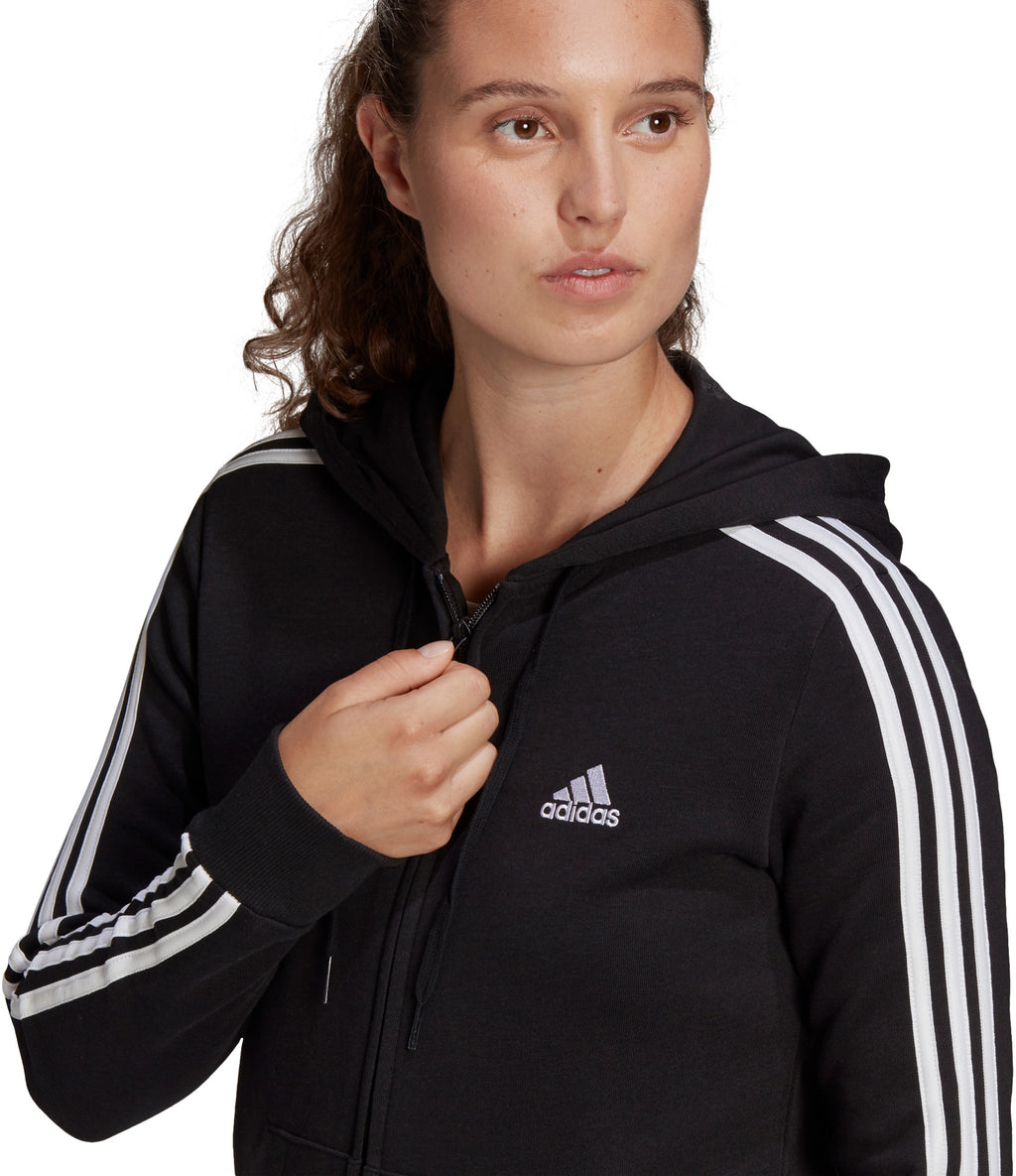 Essentials French Terry 3-Stripes Ritshoodie