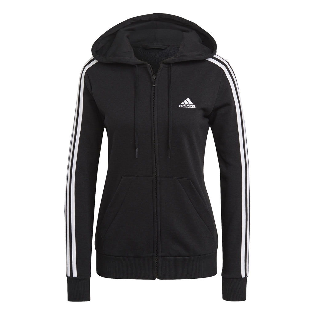 Essentials French Terry 3-Stripes Ritshoodie