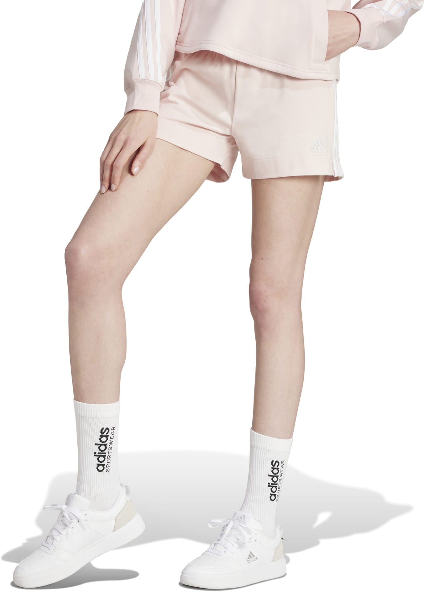 Essentials Slim 3-Stripes short