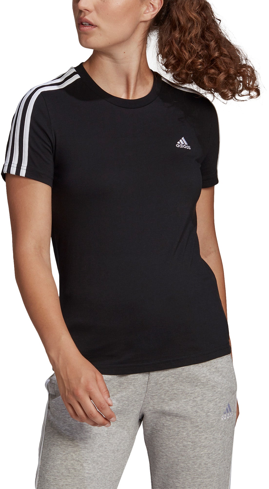 Essentials Slim 3-Stripes shirt