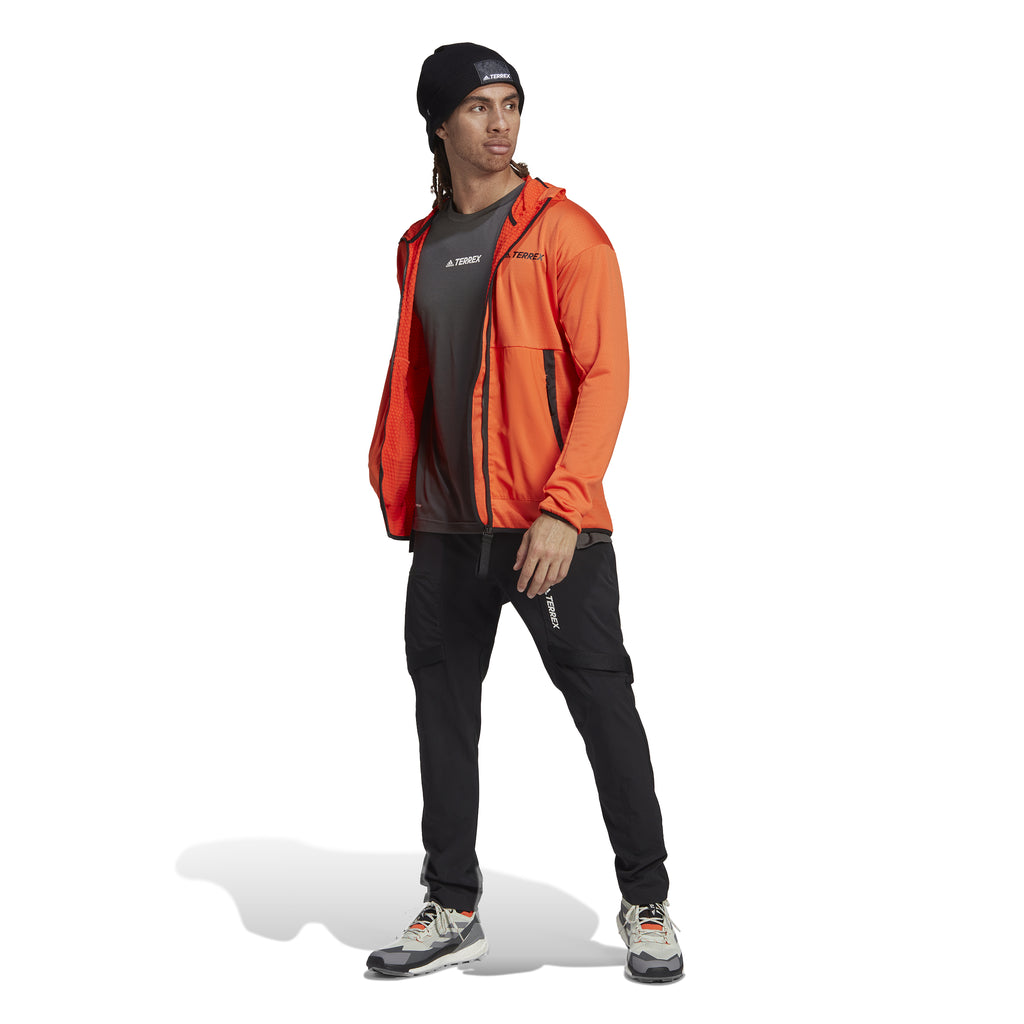 Terrex Tech Fleece Lite Hiking capuchonjack