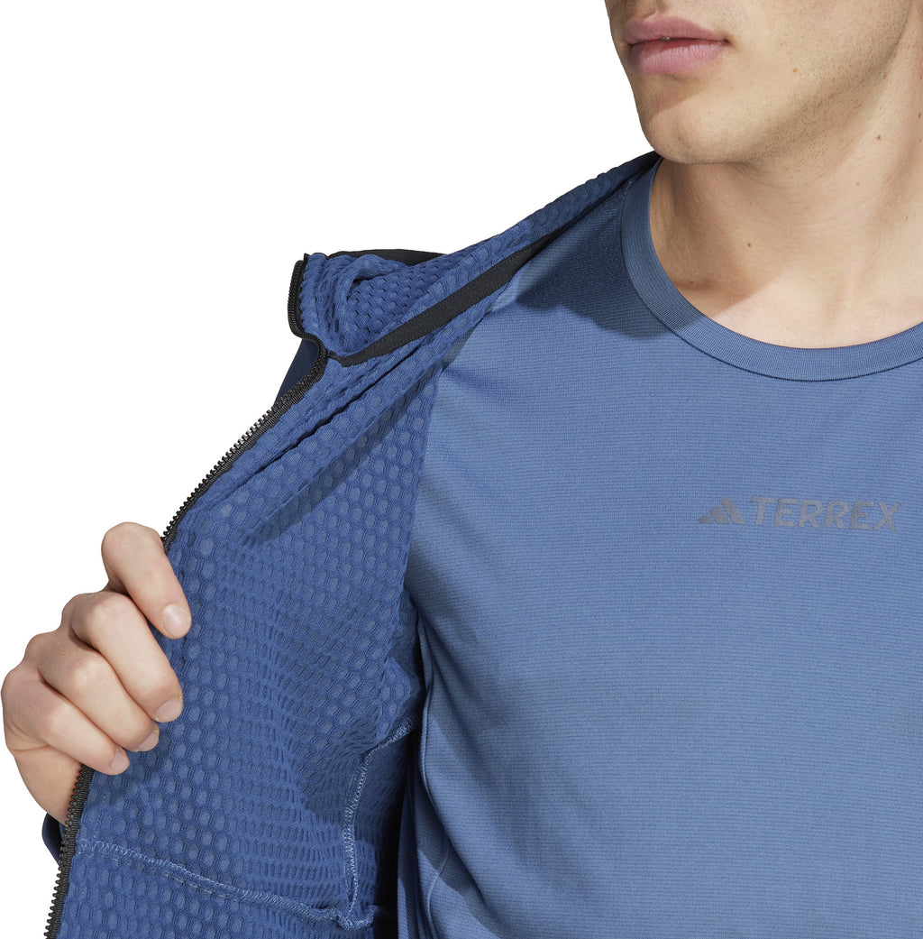 Terrex Tech Fleece Lite Hiking capuchonjack