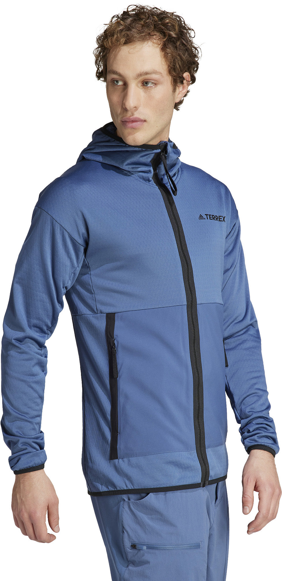 Terrex Tech Fleece Lite Hiking capuchonjack