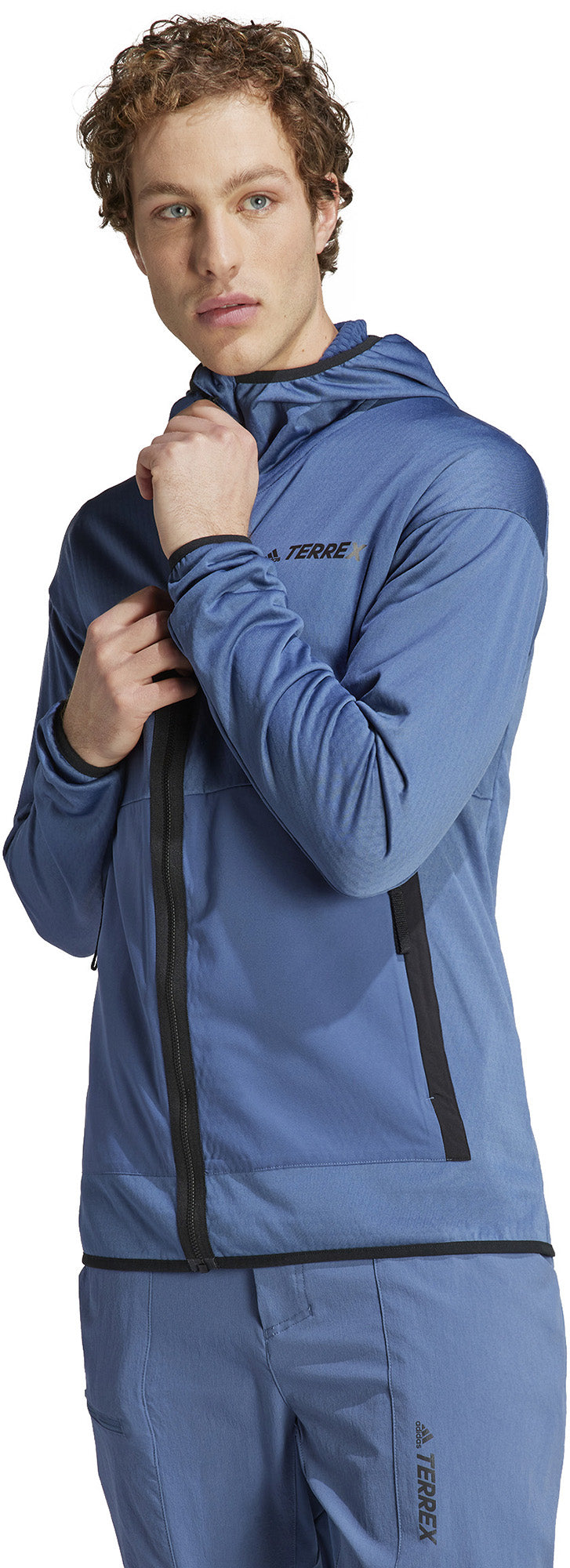 Terrex Tech Fleece Lite Hiking capuchonjack