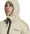 Terrex Tech Fleece Lite Hiking capuchonjack