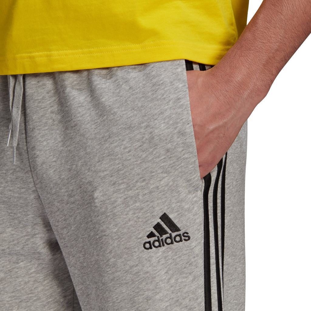 Essentials French Terry Tapered Cuff 3-Stripes Broek