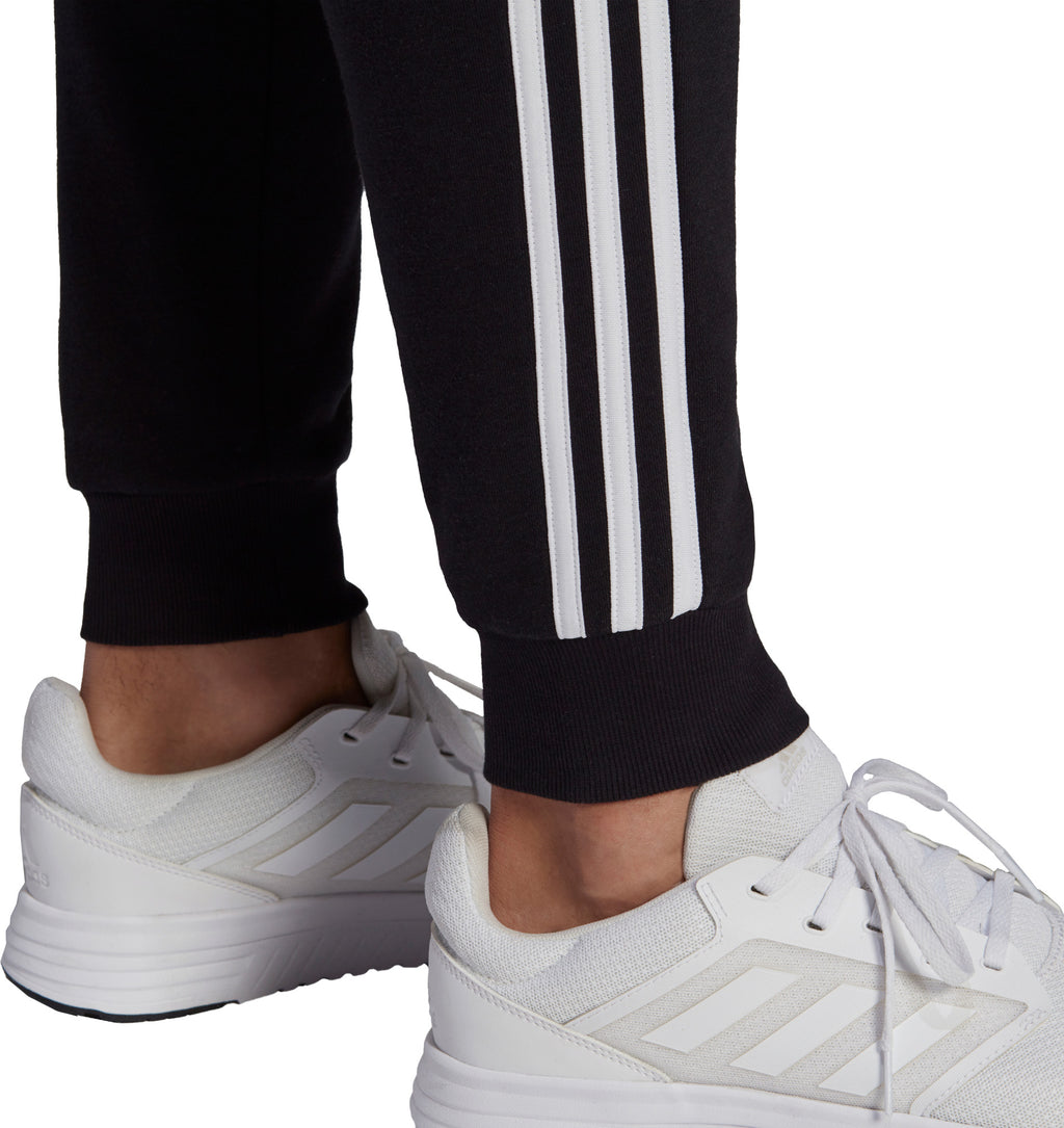 Essentials Fleece Fitted 3-Stripes Broek