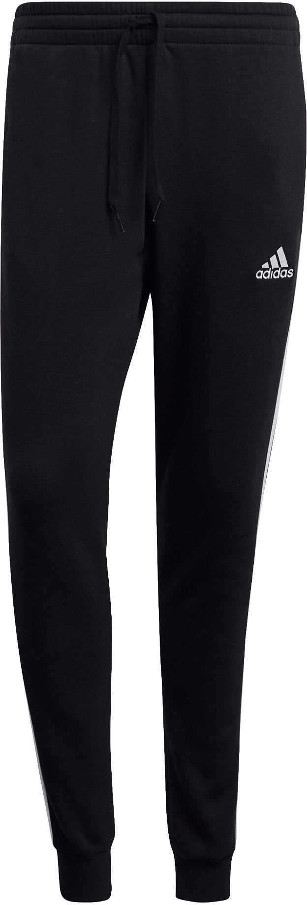 Essentials Fleece Fitted 3-Stripes Broek