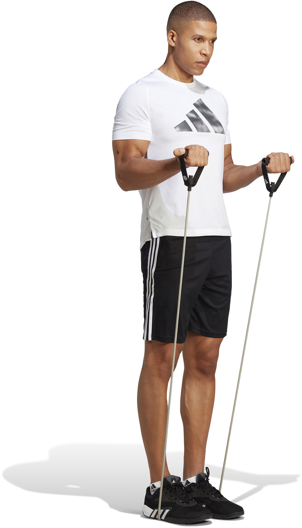 Train Essentials 3-Stripes Piqué Trainingsshort
