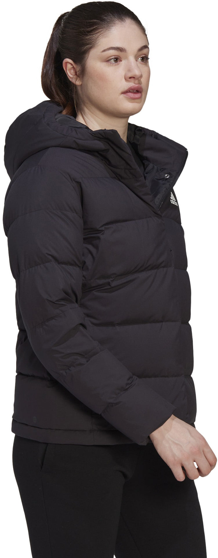 Helionic donsjack met capuchon