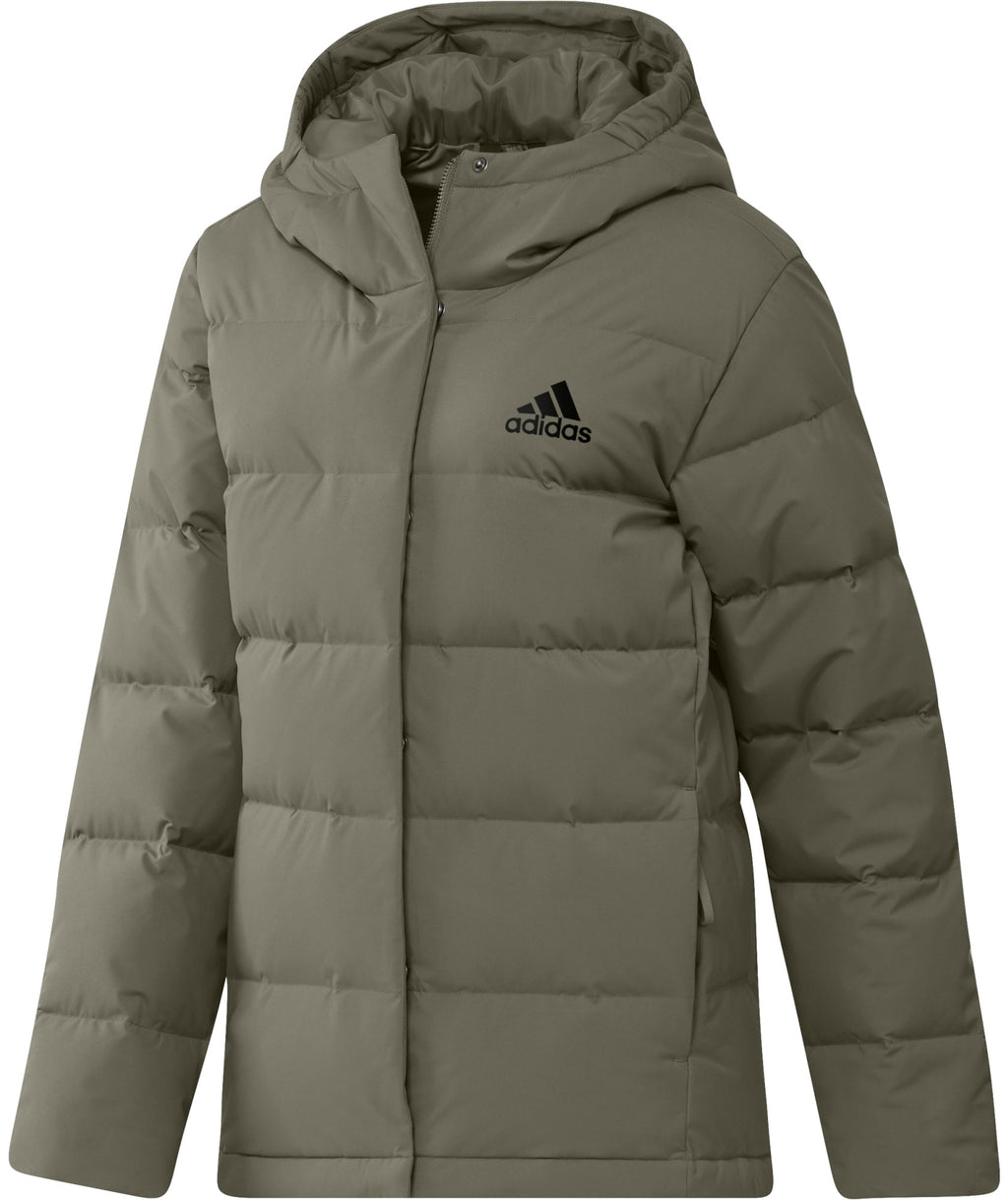 Helionic donsjack met capuchon