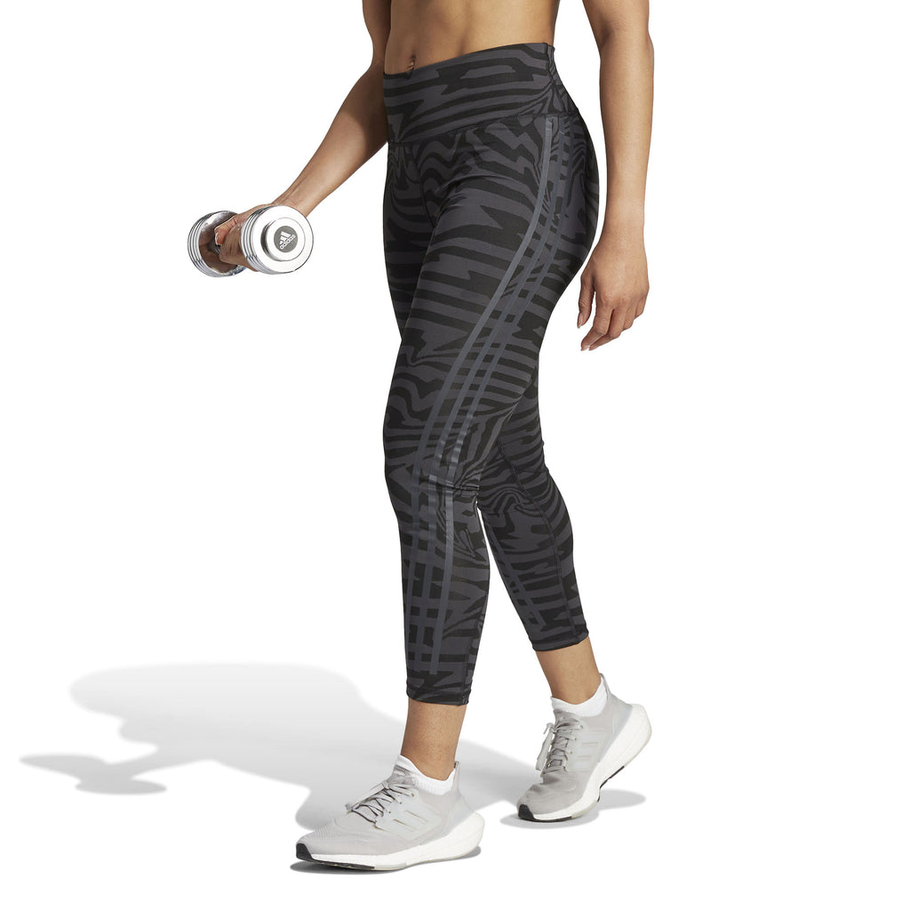 Optime TrainIcons Jacquard 3-Stripes legging