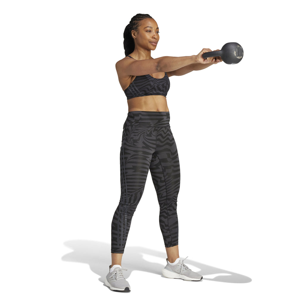Optime TrainIcons Jacquard 3-Stripes legging