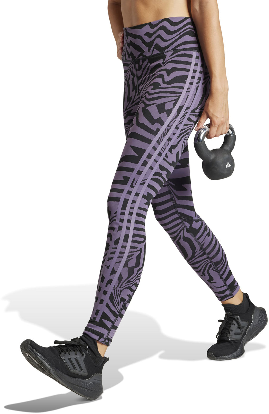 Optime TrainIcons Jacquard 3-Stripes legging