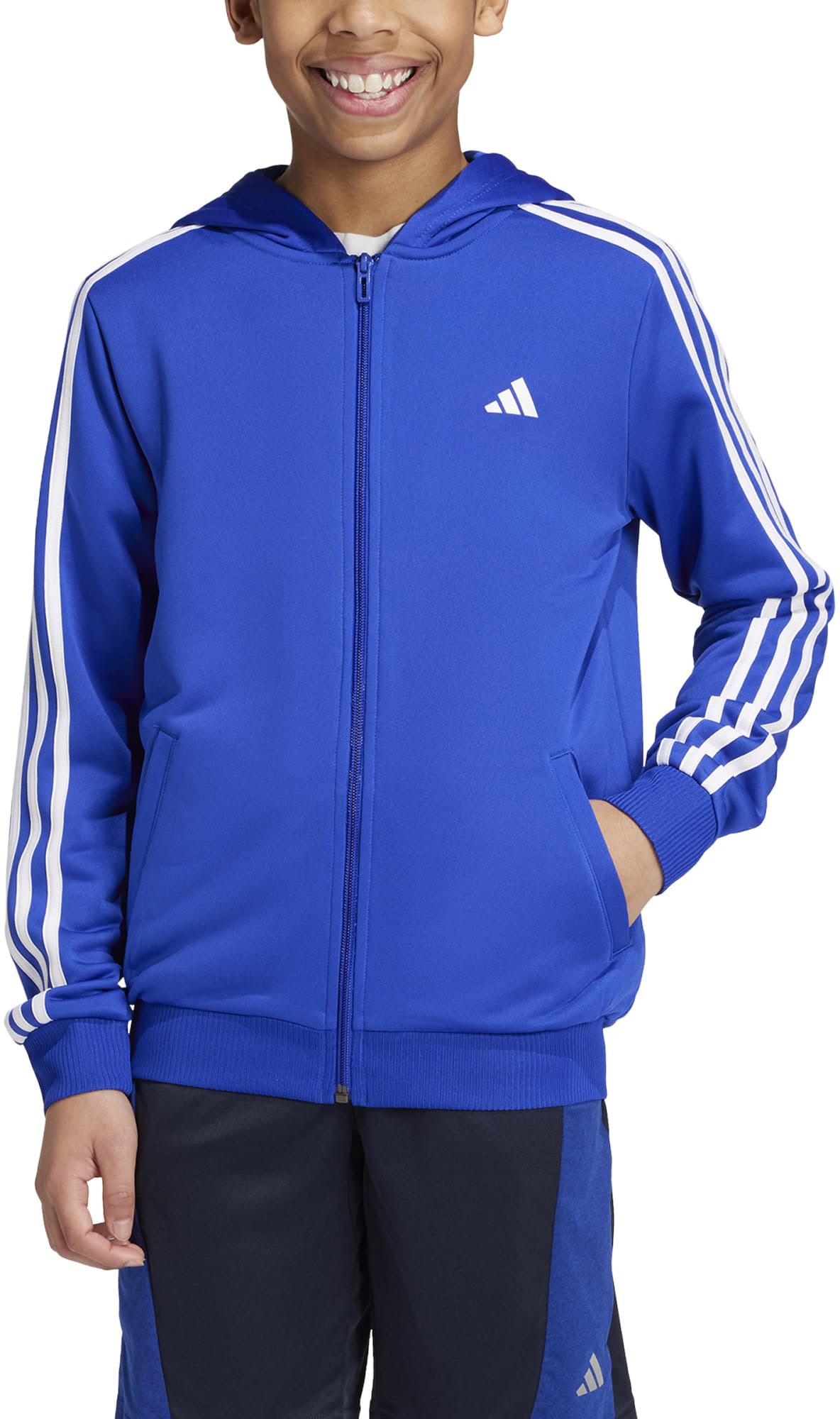 Train Essentials AEROREADY 3-Stripes Regular-Fit hoodie
