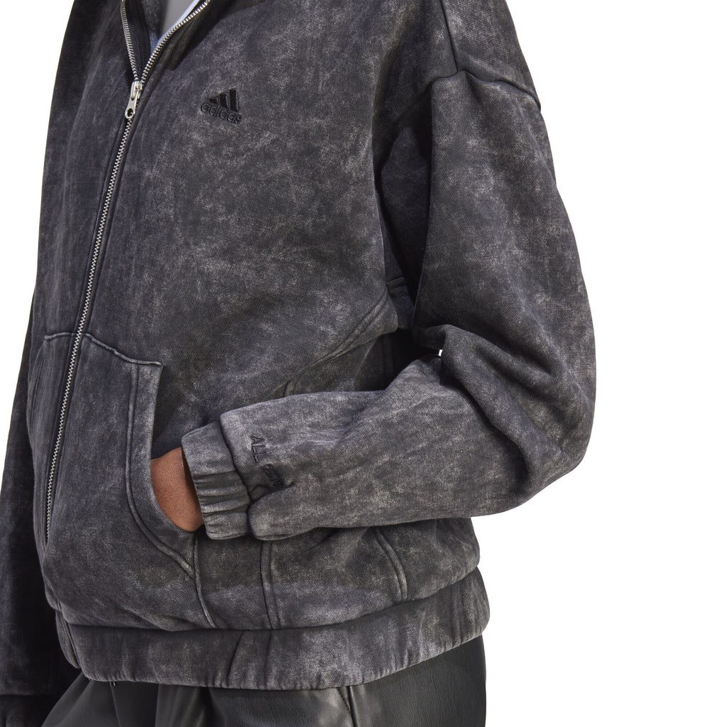 ALL SZN Fleece Washed Hooded ritsjack